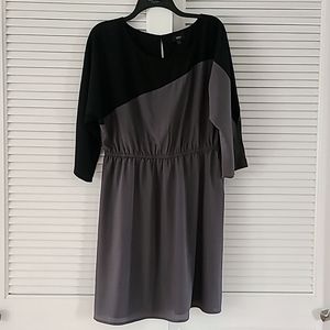 Massimo Lightweight Dress.   Size XL. Gray/Black